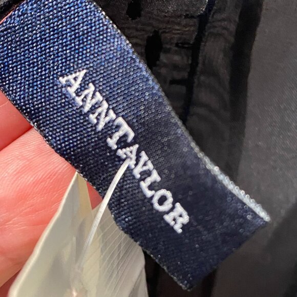 Ann Taylor 100% Silk Sheer Black Evening Wrap / Shawl – 66 Inches – NWT - Picture 10 of 10